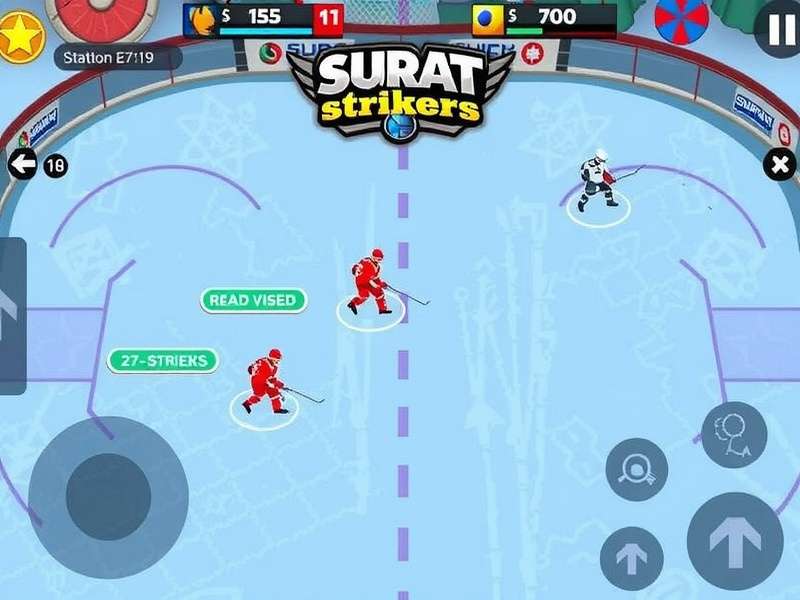 Surat Strikers Ice Blitz Gameplay Screenshot